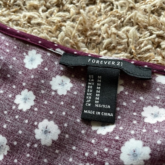 Forever 21 button floral dress - Picture 4 of 5